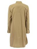 Max Mara Juanita Poplin Chemise Dress