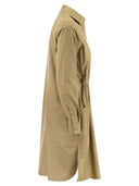 Max Mara Juanita Poplin Chemise Dress