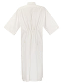 Max Mara Eulalia Long Cotton And Silk Chemisier Dress