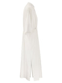 Max Mara Eulalia Long Cotton And Silk Chemisier Dress