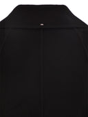 Sportmax umano short cashmere miscela vestito cappotto