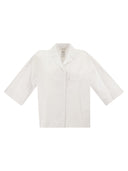 Sportmax Words Soft Cotton Poplin Shirt