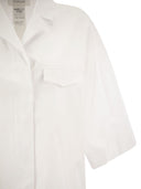 Sportmax Words Soft Cotton Poplin Shirt
