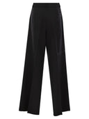 Pantalon à jambe large sportmax zirlo en coton et viscose