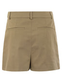 Sportmax Unico Washed Cotton Shorts
