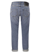 Denim de cigarrillo de cintura baja Luchino Luchino