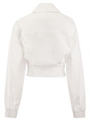 Sportmax Gala Bomber Style Boxy Shirt