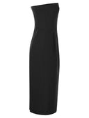 Sportmax Editta Double Cotton Bustier Dress