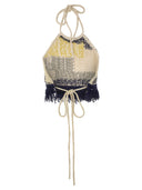 Sportmax Betel Knitted Top With Fringe