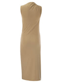 Sportmax Nuble Fitted Jersey Dress