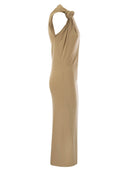 Sportmax Nuble Fitted Jersey Dress
