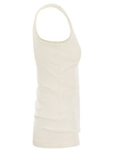 Sportmax Nastie Silk Blend Jersey Tank Top