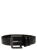 Max Mara Wetleather35 Buffered Leather Belt