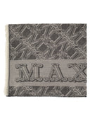 Max Mara Eleonor Wool, Silk And Linen Jacquard Stole