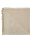 Max Mara Geode Silk And Cotton Jacquard Shawl