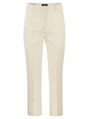 Weekend Max Mara Rana Viscose Canvas Trousers
