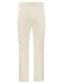 Weekend Max Mara Rana Viscose Canvas Trousers
