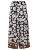 Weekend Max Mara Divo Printed Silk Pyjama Trousers
