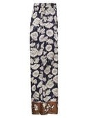 Weekend Max Mara Divo Printed Silk Pyjama Trousers