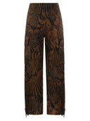 Weekend Max Mara Periodi Cotton Twill Cargo Trousers