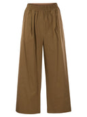 Weekend Max Mara Placido Soft Cotton Trousers