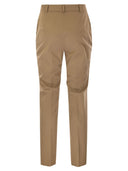 Max Mara Studio Stemma Cotton Cigarette Trousers