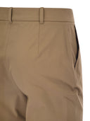 Max Mara Studio Stemma Cotton Cigarette Trousers