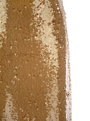 Max Mara Studio Orange Sequined Sheath Dress