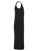 Max Mara Studio Foglia Cotton Sheath Dress