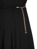 MAX MARA STUDIO ALATRI Cross Crossed Poplin Vestido