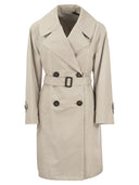 S Max Mara Vtrench Drip Proof Cotton Twill over trenchcoat