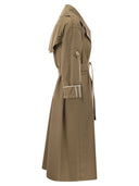 S Max Mara Utrench Anti Drip Twill Trench Coat Over