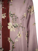 S Max Mara Fashion Patterned Silk Shirt