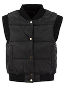 S Max Mara Asoft Drip Proof Technical Canvas Waistcoat