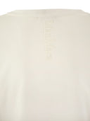 S Max Mara Quito T Shirt In Jersey Con Stampa
