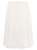 Red Valentino Pleated Taffeta Skirt