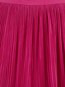 Red Valentino Pleated Cotton Blend Shorts