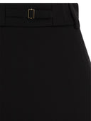 Pantaloncini di miscela di cotone rosso Valentino