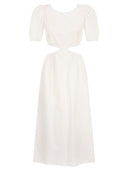 Red Valentino Cotton Dress With Ribbon
