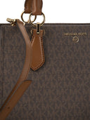 Bolso a mano de Michael Kors Marilyn con logotipo