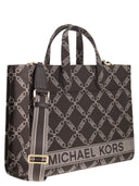 Michael Kors Gigi Empire Jacquard Logo Tote Bag