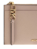 Michael Kors Large Credit Card Holder In Grained Leather