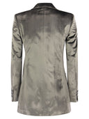 Giacca velluto a due bottone Valentino rosso