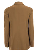 Giacca rossa Valentino Viscondis e Giacca a doppio petto di lana