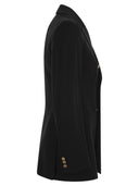 Giacca rossa Valentino Viscondis e Giacca a doppio petto di lana