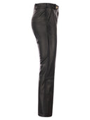 Red Valentino Lambskin Trousers