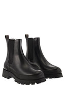 Michael Kors Rowan Leather Chelsea Boot With Logo
