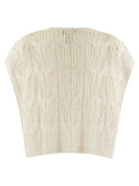 Antonelli Firenze Crew Neck Linen And Cotton Top