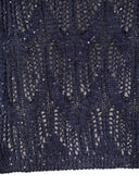 Antonelli Firenze Crew Neck Linen And Cotton Top