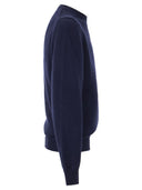 Pt Pantaloni Torino Crew Neck Pullover In Wool And Angora Blend